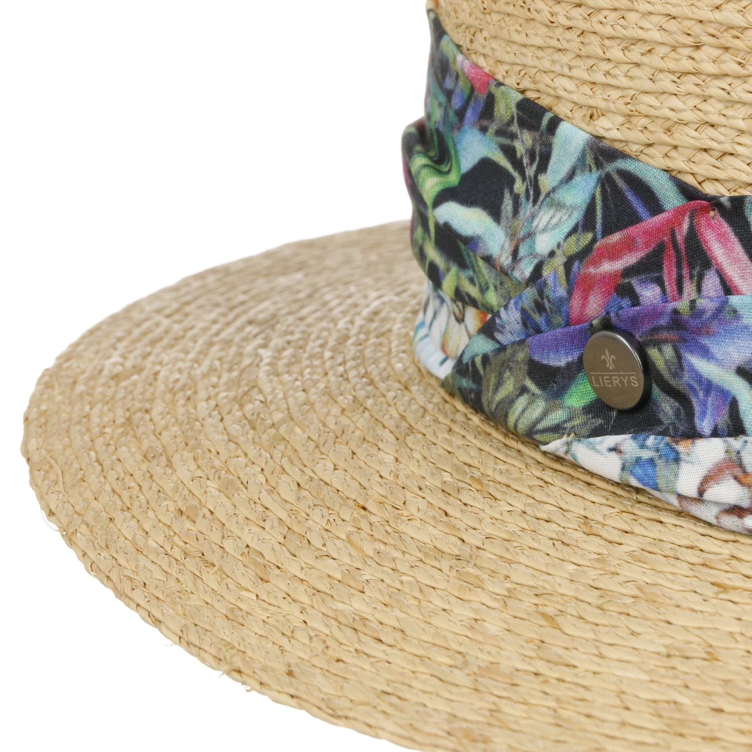 Flower Band Kreissäge Strohhut by Lierys Flower Band Kreissäge Strohhut By Lierys -Mode Hut Geschäft Flower Band Kreissaege Strohhut by Lierys natur.58661 4rf40