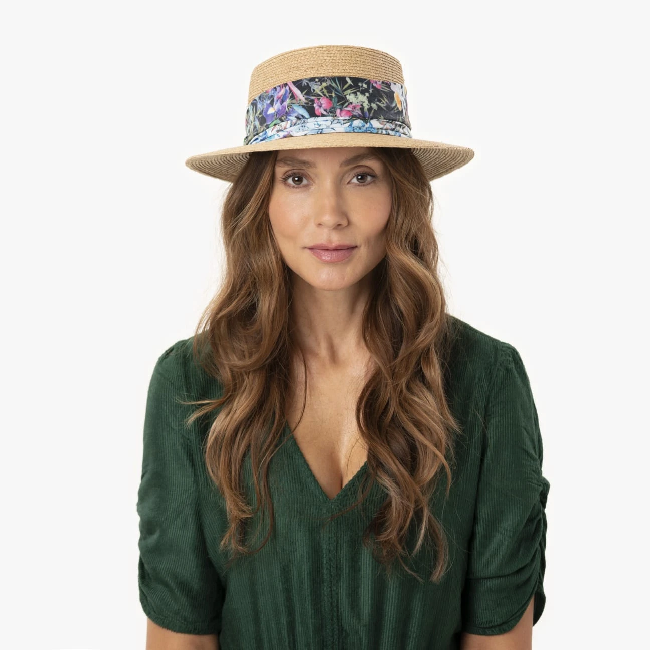 Flower Band Kreissäge Strohhut by Lierys Flower Band Kreissäge Strohhut By Lierys -Mode Hut Geschäft Flower Band Kreissaege Strohhut by Lierys.58661 7