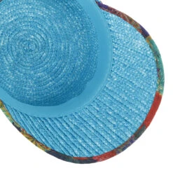Flower Band Strohcap By Seeberger -Mode Hut Geschäft Flower Band Strohcap by Seeberger tuerkis.60916 2rf42