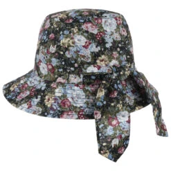Flower Cloche Stoffhut By Betmar -Mode Hut Geschäft Flower Cloche Stoffhut by Betmar bunt.62316 6rf102