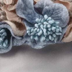 Flower Headband By Seeberger -Mode Hut Geschäft Flower Headband by Seeberger hellblau.53286 4rf9