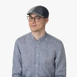 Galles Patchwork Flatcap By Lierys -Mode Hut Geschäft Galles Patchwork Flatcap by Lierys.62131 8