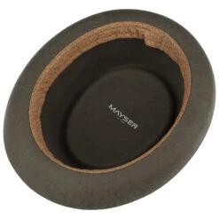Gareth Soft Pork Pie Wollhut By Mayser -Mode Hut Geschäft Gareth Soft Pork Pie Wollhut by Mayser grau.57841 2rf13