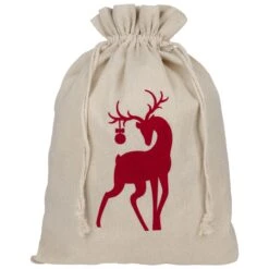 Geschenkbeutel Hirsch 30 Cm X 40 Cm 2 Geschenkbeutel Hirsch 30 Cm X 40 Cm -Mode Hut Geschäft Geschenkbeutel Hirsch 30 cm x 40 cm natur.65550 rf40