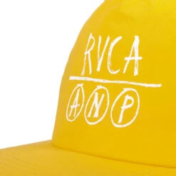 Graphic ANP Snapback Cap By RVCA -Mode Hut Geschäft Graphic ANP Snapback Cap by RVCA gelb.59313 4rf45