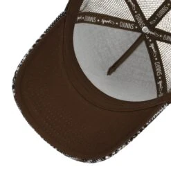 HFT Check Logo Patch Tweed Cap By Djinns -Mode Hut Geschäft HFT Check Logo Patch Tweed Cap by Djinns dunkelbraun.62848 2rf17