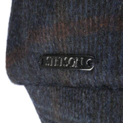 Hatteras Cashmere Check Flatcap By Stetson -Mode Hut Geschäft Hatteras Cashmere Check Flatcap by Stetson blau.58928 4rf2