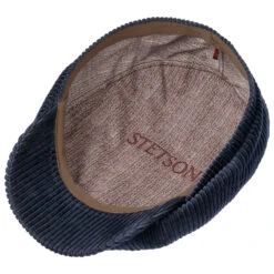 Hatteras Wide Corduroy Flatcap By Stetson -Mode Hut Geschäft Hatteras Wide Corduroy Flatcap by Stetson dunkelblau.58935 2rf192