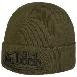 Heritage Logo Beanie By Von Dutch 4 Heritage Logo Beanie By Von Dutch -Mode Hut Geschäft Heritage Logo Beanie by Von Dutch oliv.64566 rf14