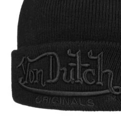 Heritage Logo Beanie By Von Dutch 3 Heritage Logo Beanie By Von Dutch -Mode Hut Geschäft Heritage Logo Beanie by Von Dutch schwarz.64566 4rf4