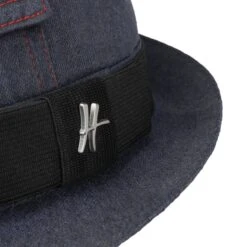 Herr Sekretär Trilby By ReHats -Mode Hut Geschäft Herr Sekretaer Trilby by ReHats blau.55584 4rf2