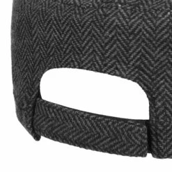 Herringbone Armycap By Lipodo -Mode Hut Geschäft Herringbone Armycap by Lipodo schwarz grau.48654 3rf179