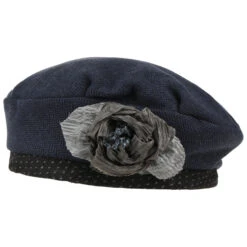 Herringbone Harris Tweed Baske By GREVI -Mode Hut Geschäft Herringbone Harris Tweed Baske by GREVI blau.63934 rf2