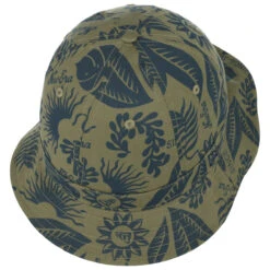 Hibiscus Print Bucket Baumwollhut By New Era