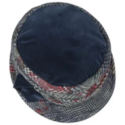 Houndstooth & Velvet Damenhut By Lierys
