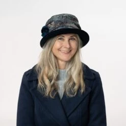 Houndstooth & Velvet Damenhut By Lierys 4 Houndstooth & Velvet Damenhut By Lierys -Mode Hut Geschäft Houndstooth Velvet Damenhut by Lierys.57781 7