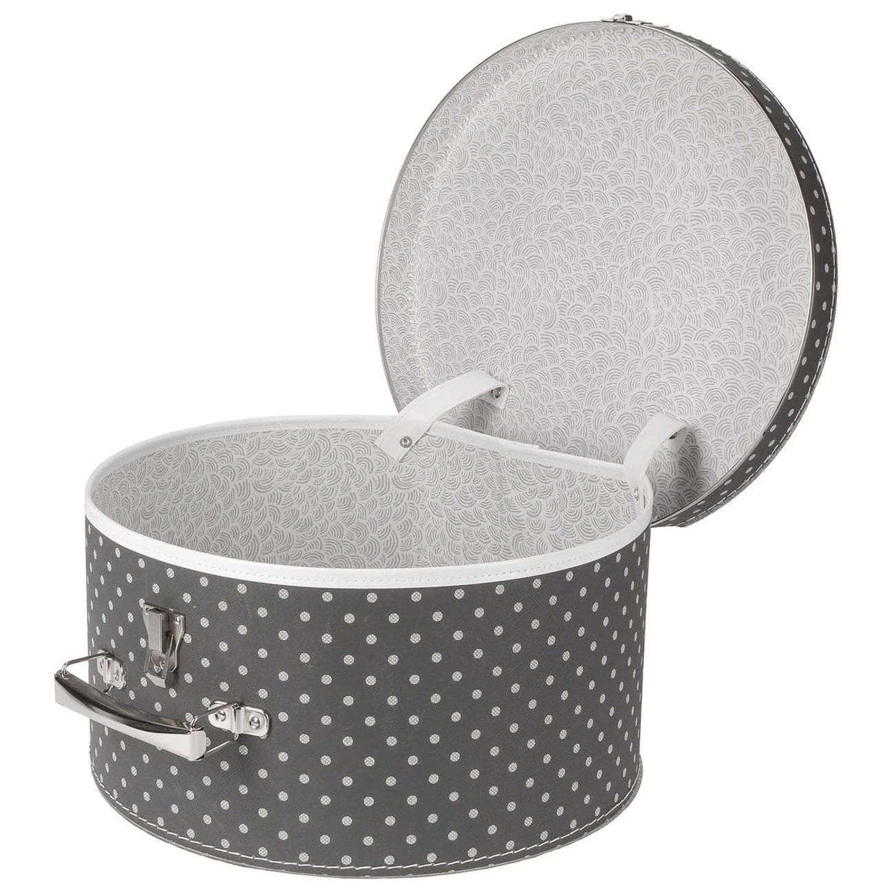 Hutkoffer Schwarz-Pünktchen by Lierys Hutkoffer Schwarz-Pünktchen By Lierys -Mode Hut Geschäft Hutkoffer Schwarz Puenktchen by Lierys schwarz.44761 1f4