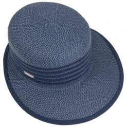 Isa Twotone Damenschute Strohhut By Seeberger 4 Isa Twotone Damenschute Strohhut By Seeberger -Mode Hut Geschäft Isa Twotone Damenschute Strohhut by Seeberger blau meliert.50853 1rf36