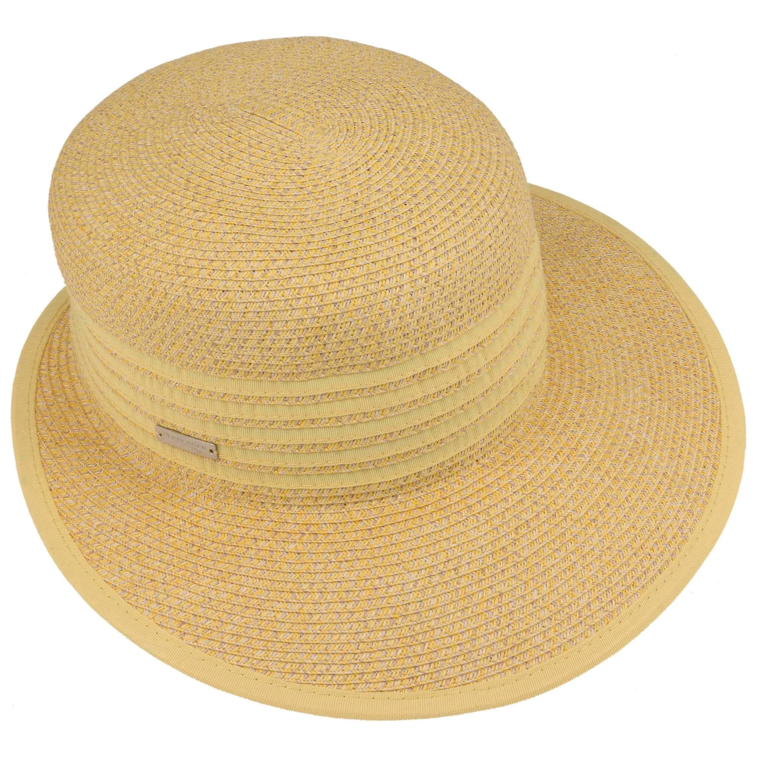 Isa Twotone Damenschute Strohhut by Seeberger Isa Twotone Damenschute Strohhut By Seeberger -Mode Hut Geschäft Isa Twotone Damenschute Strohhut by Seeberger gelb meliert.50853 1rf22