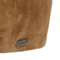 Italian Suede Flatcap By Kangol -Mode Hut Geschäft Italian Suede Flatcap by Kangol braun.64594 4rf11