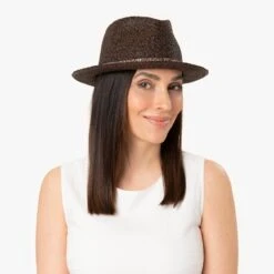 Janston Twotone Strohhut By Lipodo -Mode Hut Geschäft Janston Twotone Strohhut by Lipodo.56134 7