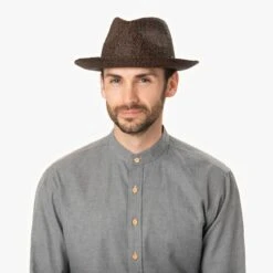 Janston Twotone Strohhut By Lipodo -Mode Hut Geschäft Janston Twotone Strohhut by Lipodo.56134 8