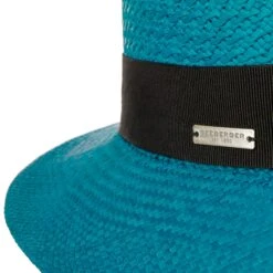 Jecola Schute Panamahut By Seeberger -Mode Hut Geschäft Jecola Schute Panamahut by Seeberger petrol.60915 4rf43