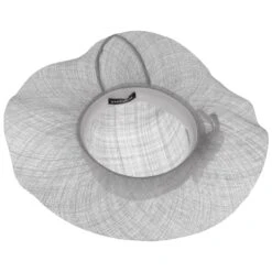 Jella Flower Sinamay Strohhut By Seeberger -Mode Hut Geschäft Jella Flower Sinamay Strohhut by Seeberger grau.64916 2rf13