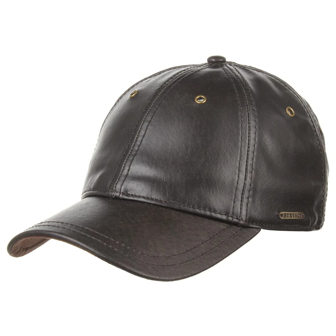 Joes Ledercap by Stetson Joes Ledercap By Stetson -Mode Hut Geschäft Joes Ledercap by Stetson braun.70202 f11