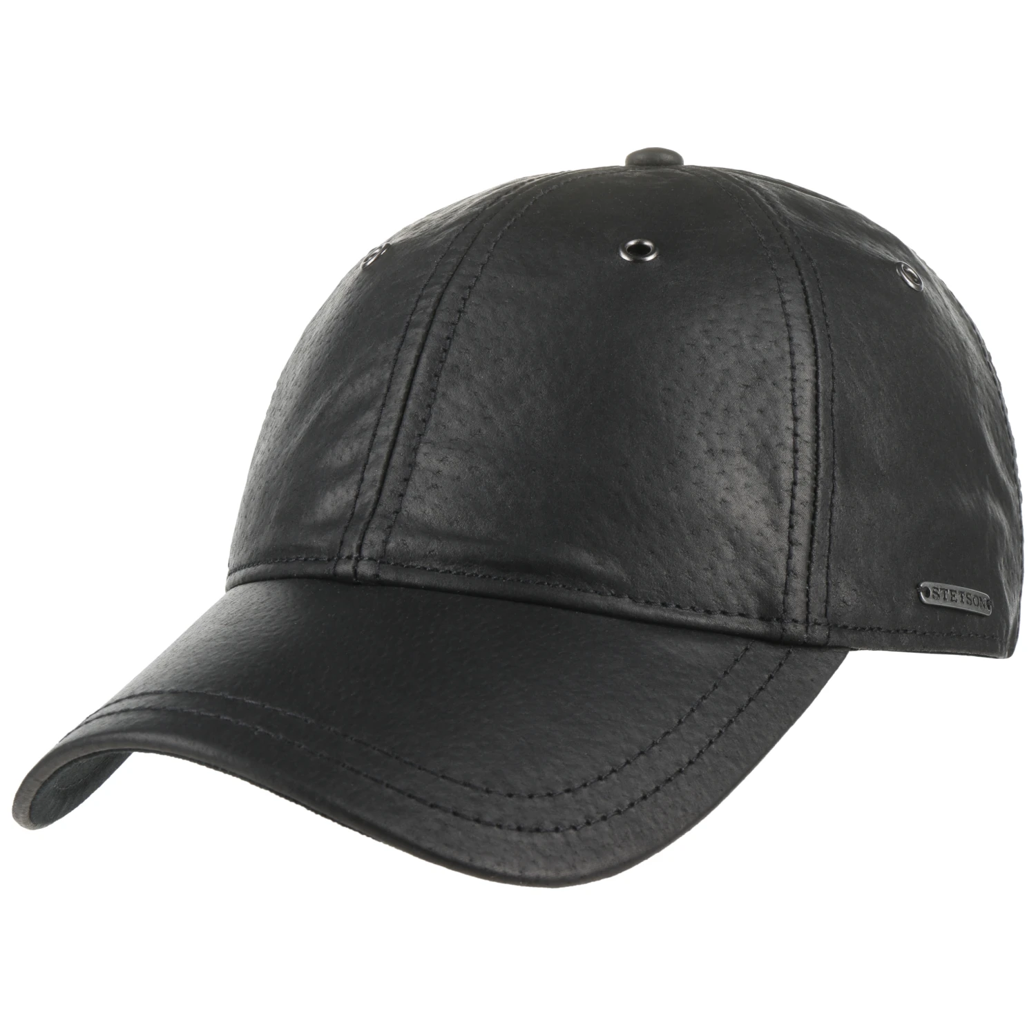 Joes Ledercap by Stetson Joes Ledercap By Stetson -Mode Hut Geschäft Joes Ledercap by Stetson schwarz.70202 rf4