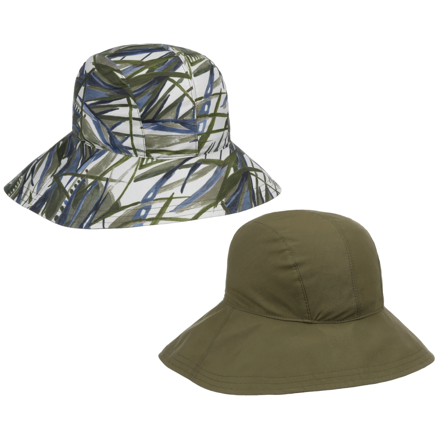 Kaiti Floral Südwester by Mayser Kaiti Floral Südwester By Mayser -Mode Hut Geschäft Kaiti Floral Suedwester by Mayser gruen.62038 rf39