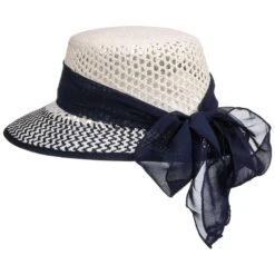 Kalisa Strohhut Mit Schleife By Lipodo -Mode Hut Geschäft Kalisa Strohhut mit Schleife by Lipodo wei blau.53309 3rf258