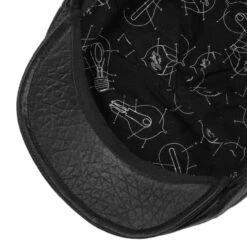 Langham Leder Flatcap By Bailey 1922 -Mode Hut Geschäft Langham Leder Flatcap by Bailey 1922 schwarz.62471 2rf4