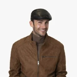 Langham Leder Flatcap By Bailey 1922 -Mode Hut Geschäft Langham Leder Flatcap by Bailey 1922.62471 8