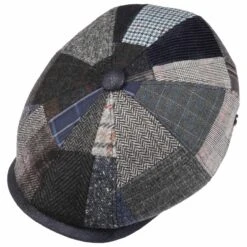 Larent Patchwork Flatcap By Lierys