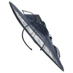 Large Plate Sinamay Fascinator By Seeberger 2 Large Plate Sinamay Fascinator By Seeberger -Mode Hut Geschäft Large Plate Sinamay Fascinator by Seeberger dunkelblau.64914 3rf192
