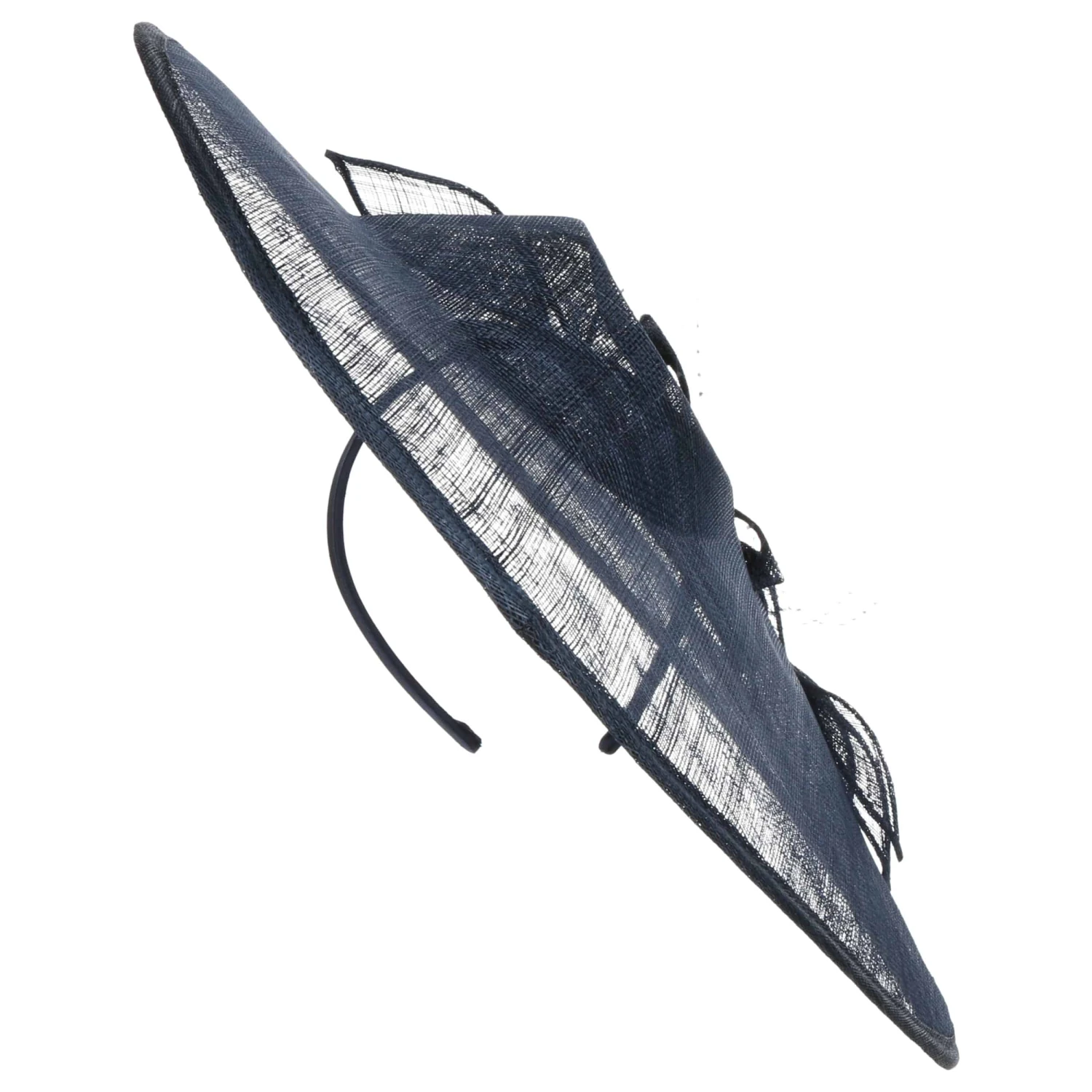 Large Plate Sinamay Fascinator by Seeberger Large Plate Sinamay Fascinator By Seeberger -Mode Hut Geschäft Large Plate Sinamay Fascinator by Seeberger dunkelblau.64914 3rf192