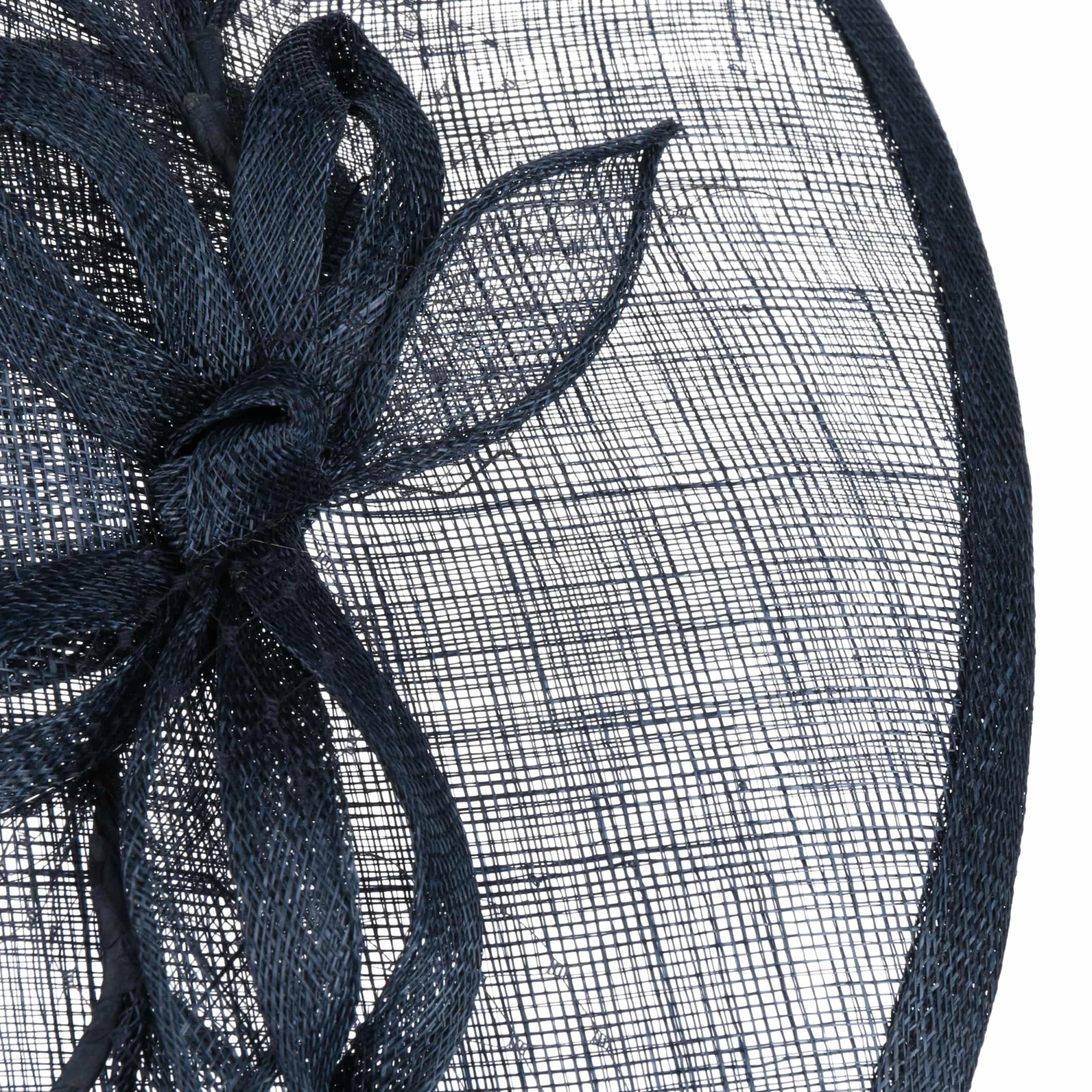 Large Plate Sinamay Fascinator by Seeberger Large Plate Sinamay Fascinator By Seeberger -Mode Hut Geschäft Large Plate Sinamay Fascinator by Seeberger dunkelblau.64914 4rf192