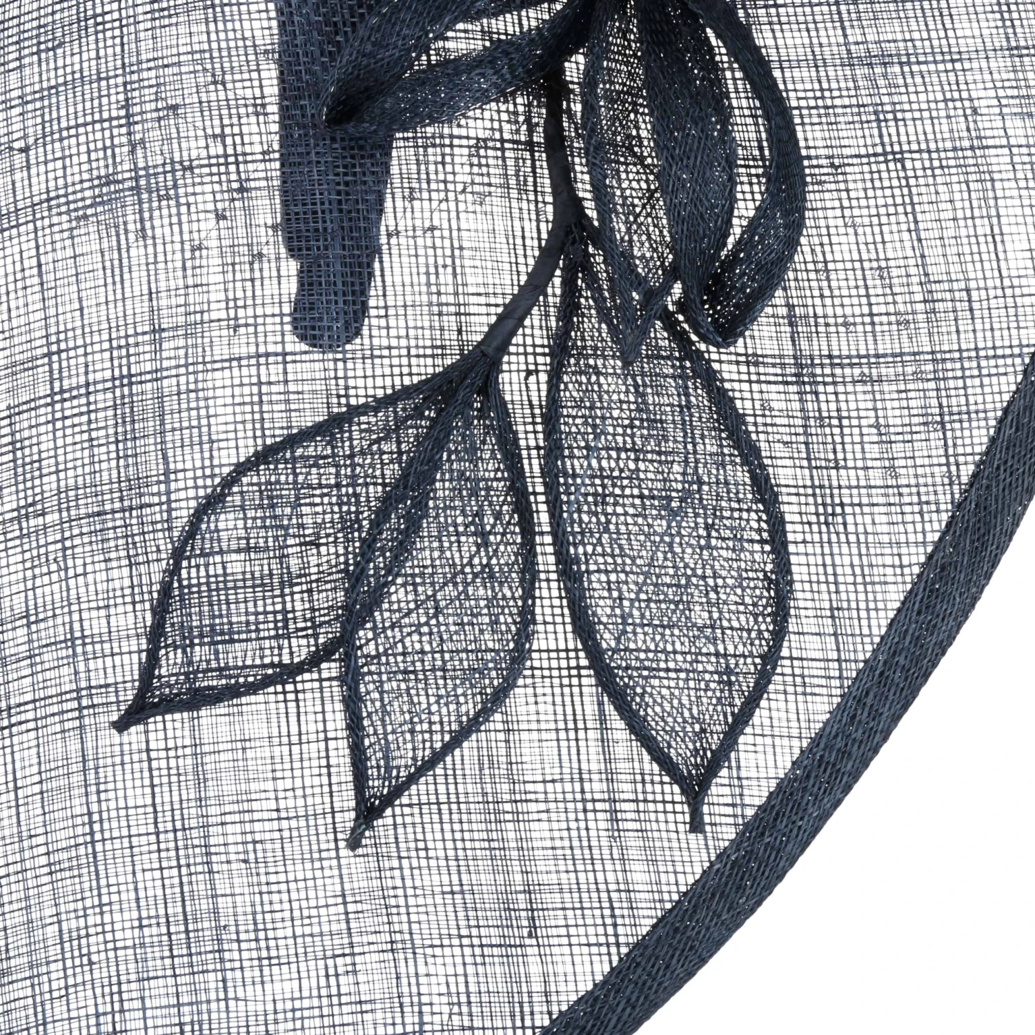 Large Plate Sinamay Fascinator by Seeberger Large Plate Sinamay Fascinator By Seeberger -Mode Hut Geschäft Large Plate Sinamay Fascinator by Seeberger dunkelblau.64914 5rf192