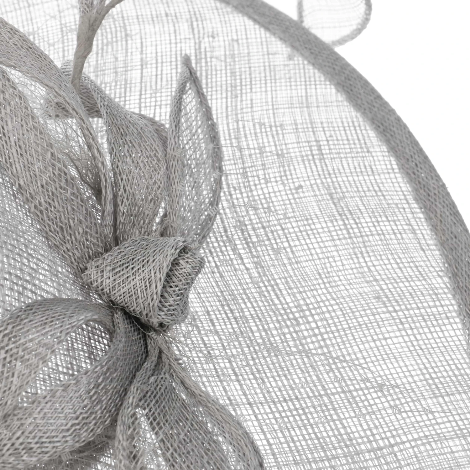 Large Plate Sinamay Fascinator by Seeberger Large Plate Sinamay Fascinator By Seeberger -Mode Hut Geschäft Large Plate Sinamay Fascinator by Seeberger grau.64914 4rf13