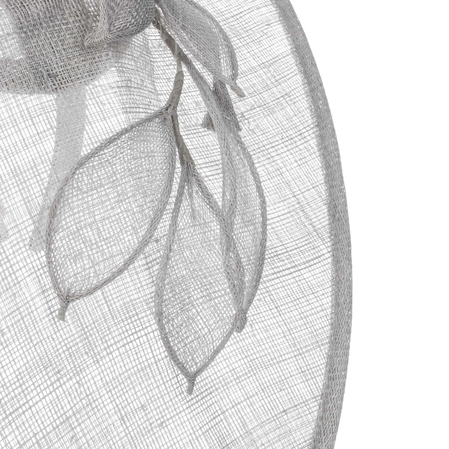 Large Plate Sinamay Fascinator by Seeberger Large Plate Sinamay Fascinator By Seeberger -Mode Hut Geschäft Large Plate Sinamay Fascinator by Seeberger grau.64914 5rf13