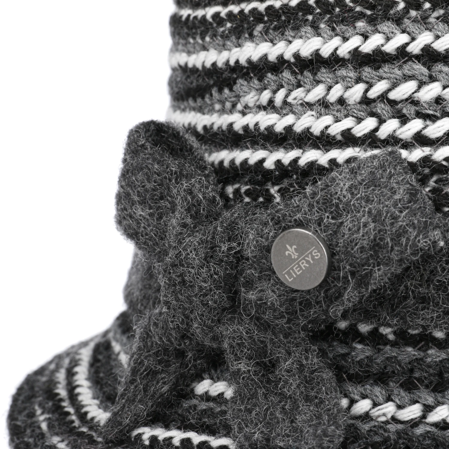 Laurena Glockenhut by Lierys Laurena Glockenhut By Lierys -Mode Hut Geschäft Laurena Glockenhut by Lierys schwarz wei .59368 4rf173