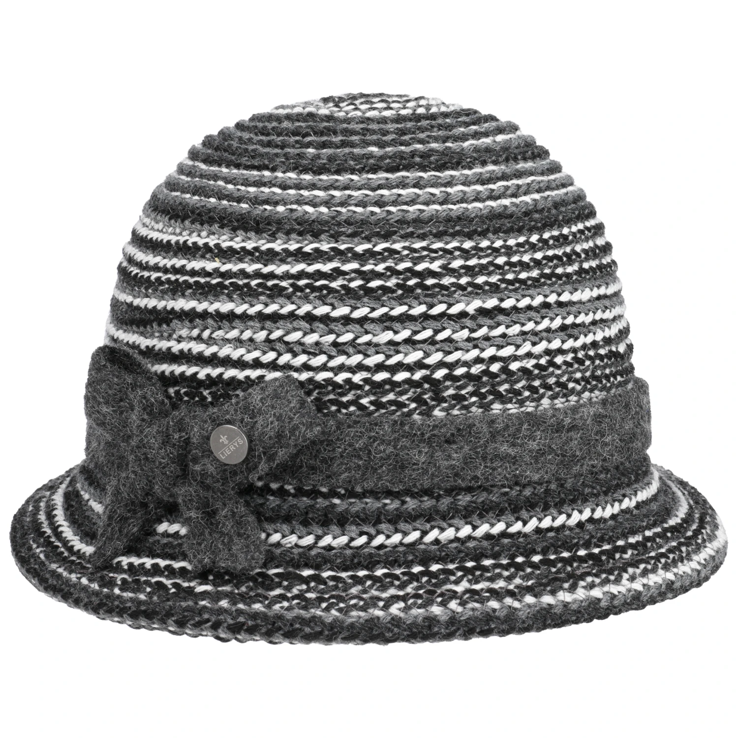 Laurena Glockenhut by Lierys Laurena Glockenhut By Lierys -Mode Hut Geschäft Laurena Glockenhut by Lierys schwarz wei .59368 rf173