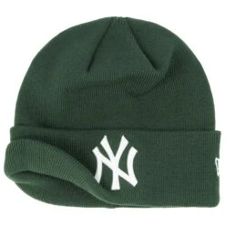 League Essential Cuff Yankees Beanie By New Era