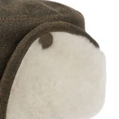 Leder Armycap Mit Ohrenklappen By Lierys -Mode Hut Geschäft Leder Armycap mit Ohrenklappen by Lierys dunkelbraun.48619 4rf17