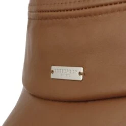 Leder Glockenhut By Seeberger -Mode Hut Geschäft Leder Glockenhut by Seeberger hellbraun.63279 4rf175