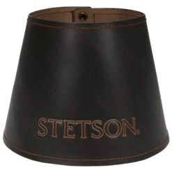 Leder Hutständer By Stetson -Mode Hut Geschäft Leder Hutstaender by Stetson dunkelbraun.40661 rf17