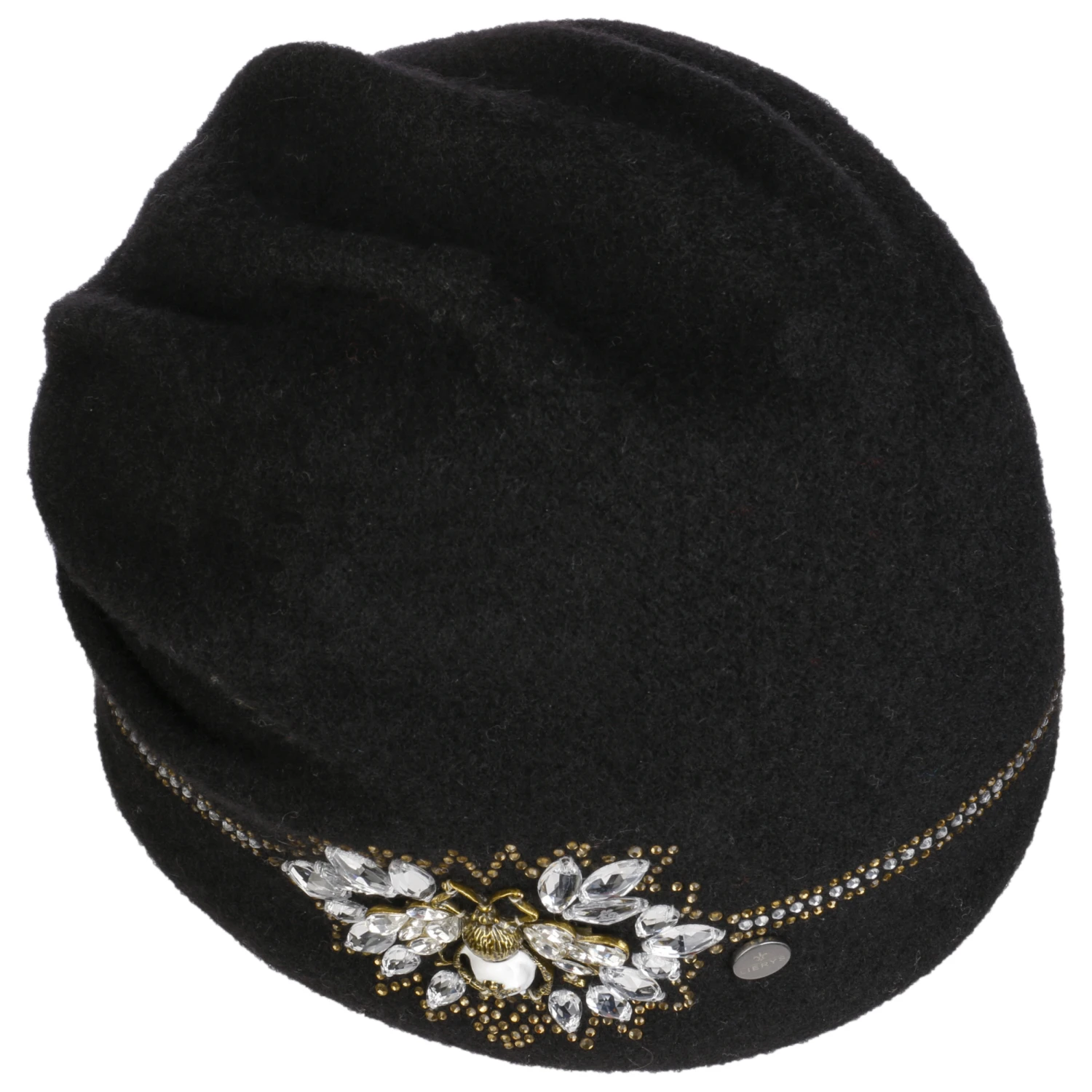 Lendria Wool Damenmütze by Lierys Lendria Wool Damenmütze By Lierys -Mode Hut Geschäft Lendria Wool Damenmuetze by Lierys schwarz.63693 1rf4