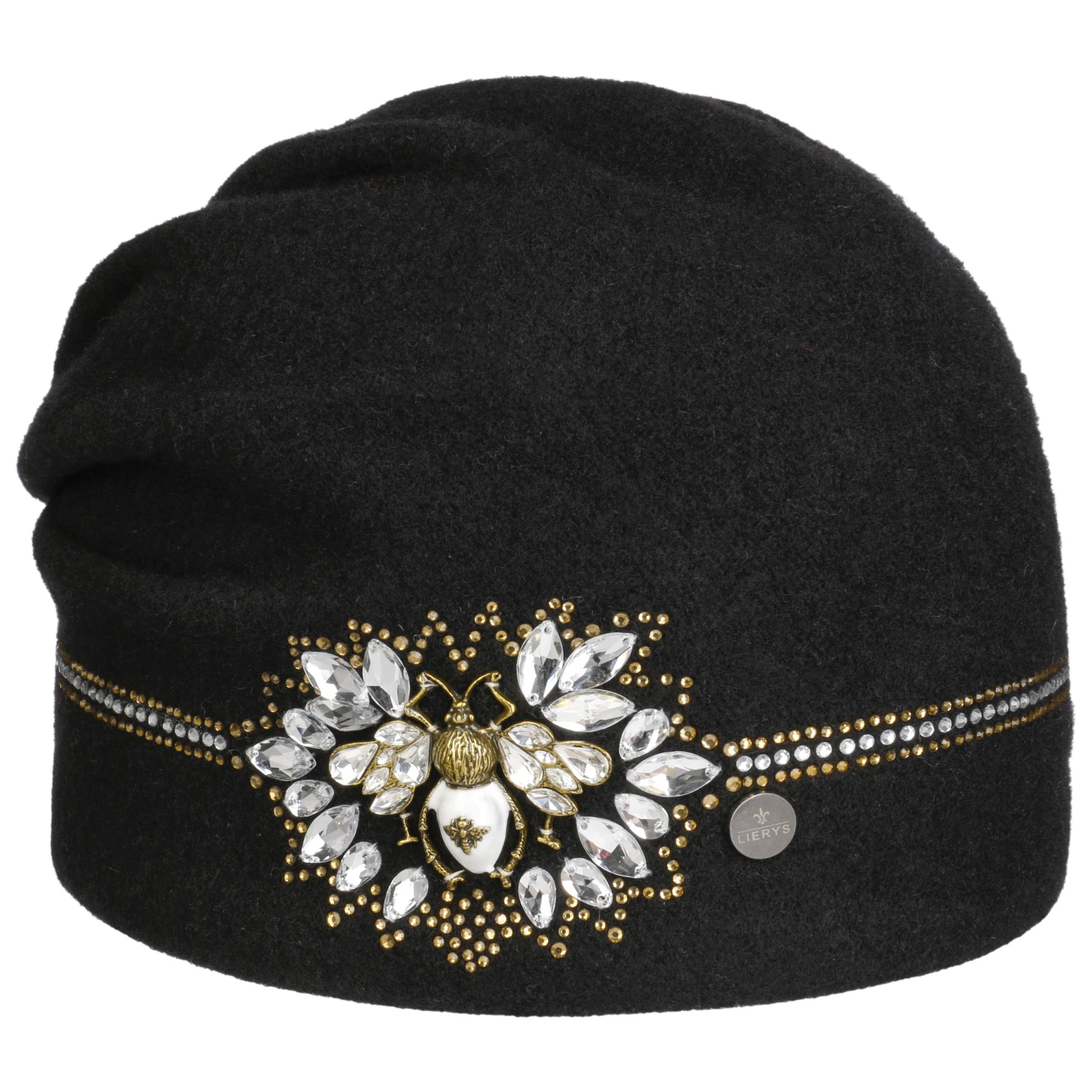 Lendria Wool Damenmütze by Lierys Lendria Wool Damenmütze By Lierys -Mode Hut Geschäft Lendria Wool Damenmuetze by Lierys schwarz.63693 rf4