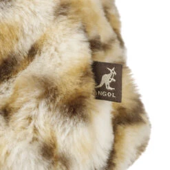 Leopard Trapper Fliegermütze By Kangol -Mode Hut Geschäft Leopard Trapper Fliegermuetze by Kangol beige.59764 4rf15